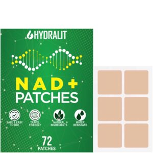 NAD+ Patches - 72 Pack